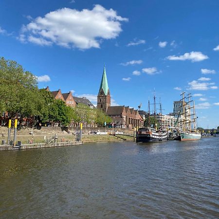 Apartmán Unter Dem Dach Mit Parkplatz BRE Exteriér fotografie