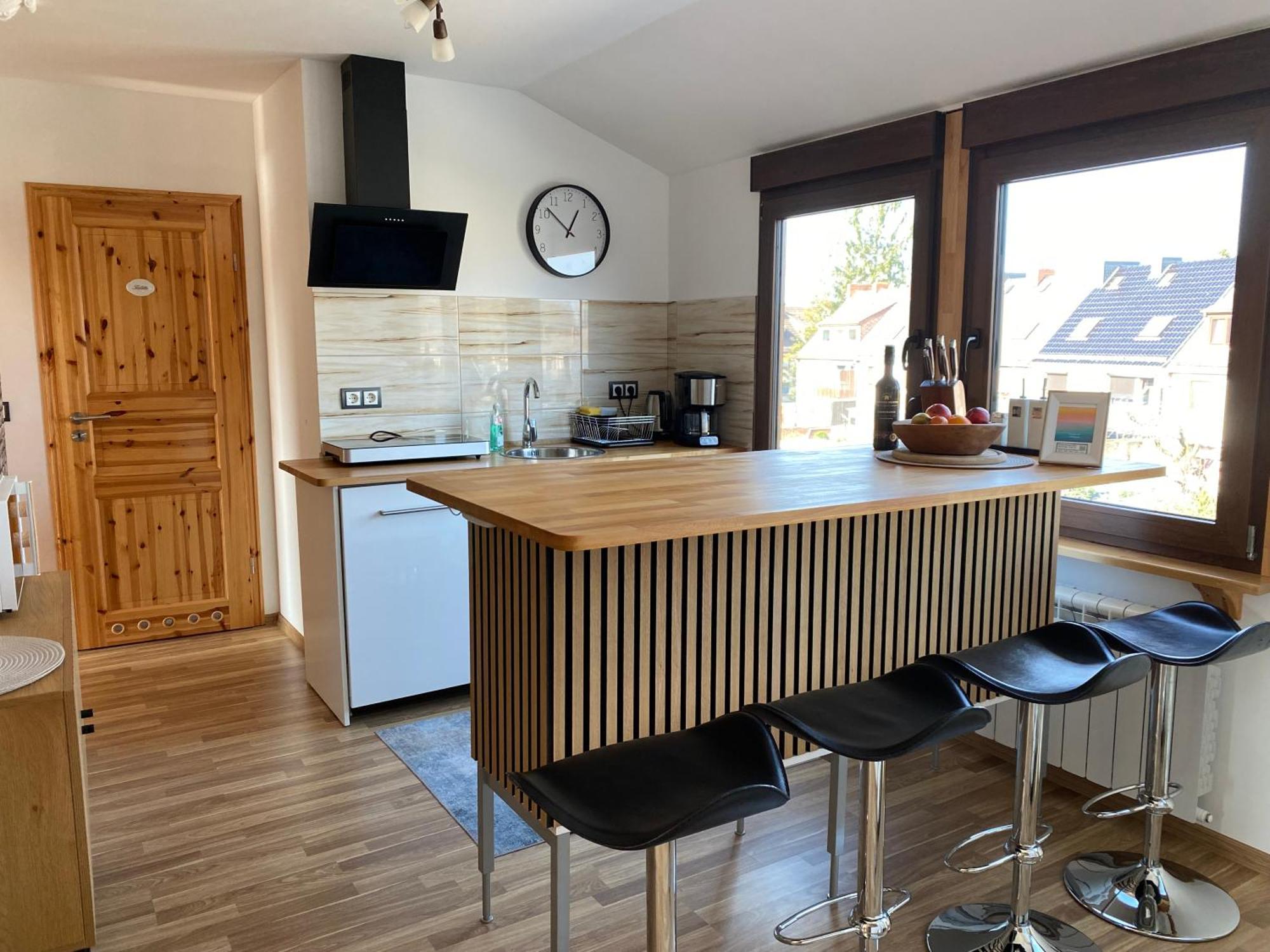 Apartmán Unter Dem Dach Mit Parkplatz BRE Exteriér fotografie