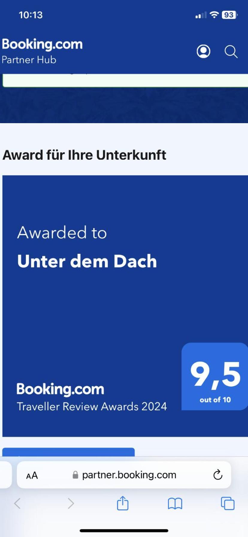 Apartmán Unter Dem Dach Mit Parkplatz BRE Exteriér fotografie